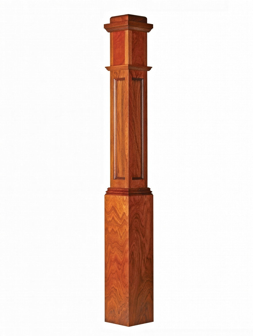 AFP-4091 Actual Flat Panel Box Newel Post