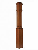 AFP-4091 Actual Flat Panel Box Newel Post