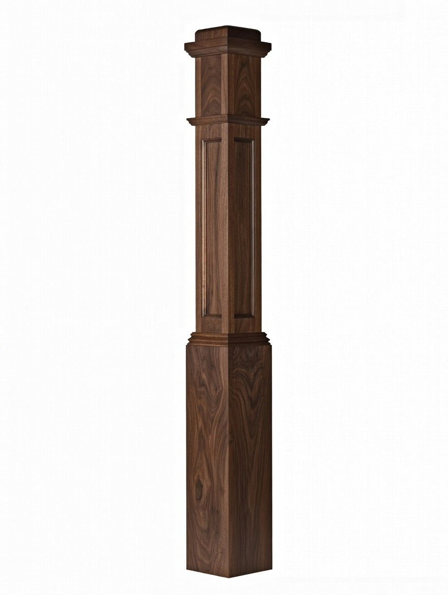 AFP-4091 Actual Flat Panel Box Newel Post