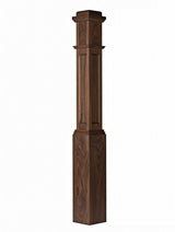 AFP-4091 Actual Flat Panel Box Newel Post