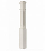 ARP-4091 Actual Raised Panel Box Newel Post