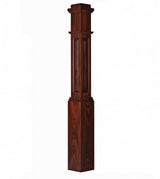 ARP-4091 Actual Raised Panel Box Newel Post