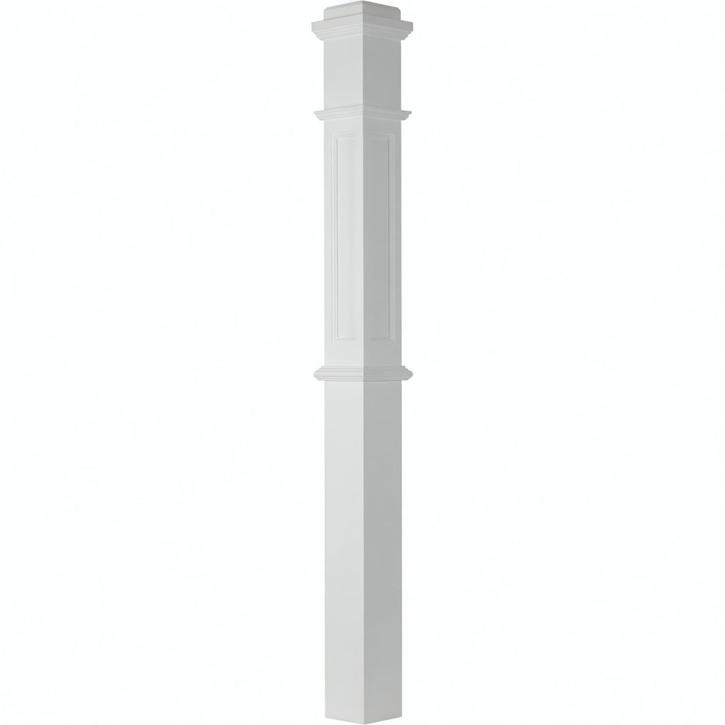 AFP-4375 Actual Flat Panel Box Newel Post