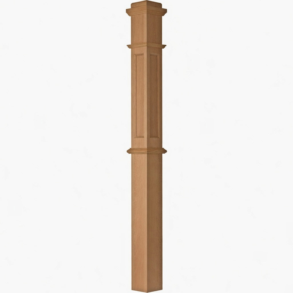 AFP-4375 Actual Flat Panel Box Newel Post