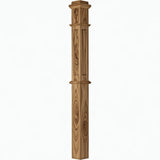 AFP-4375 Actual Flat Panel Box Newel Post