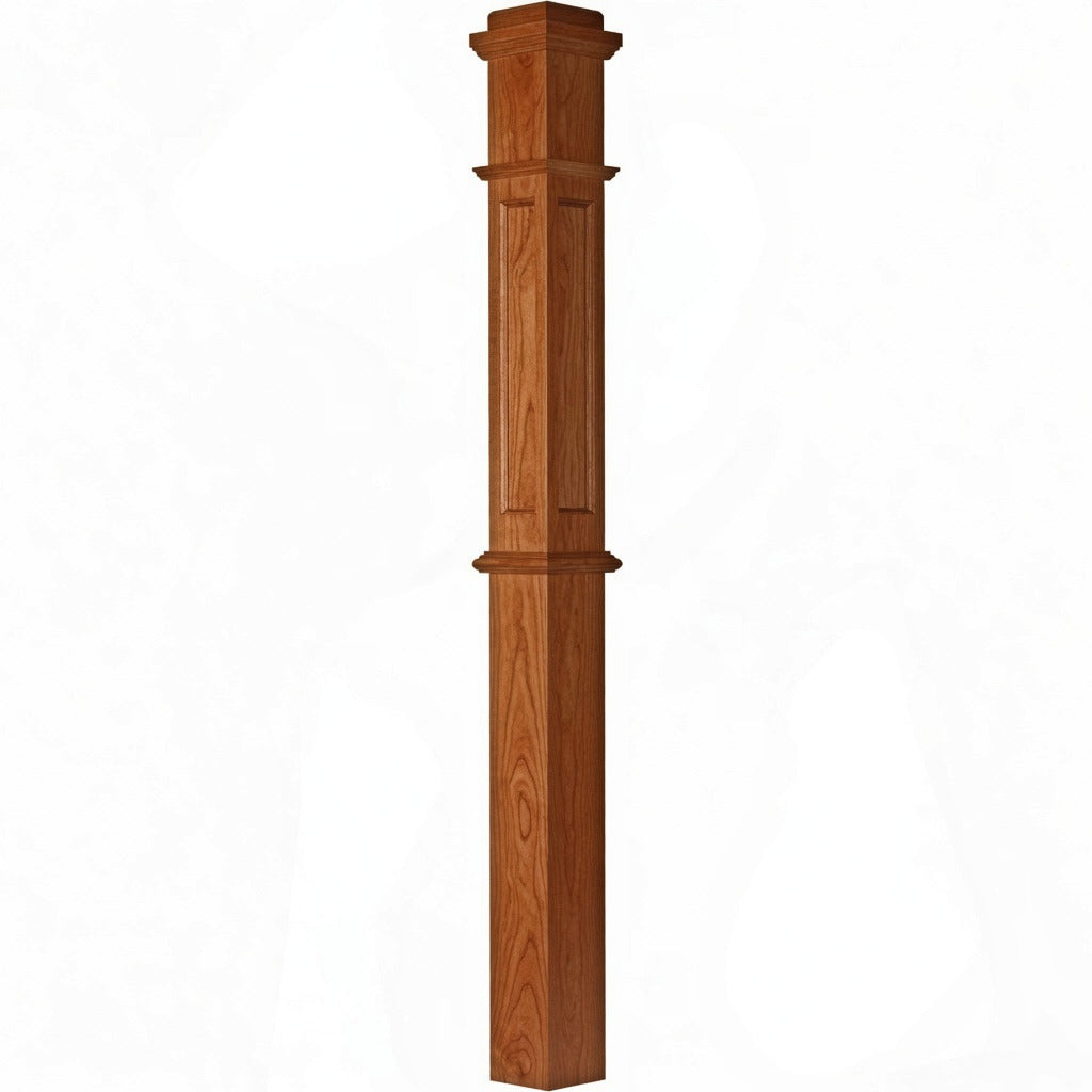 AFP-4375 Actual Flat Panel Box Newel Post