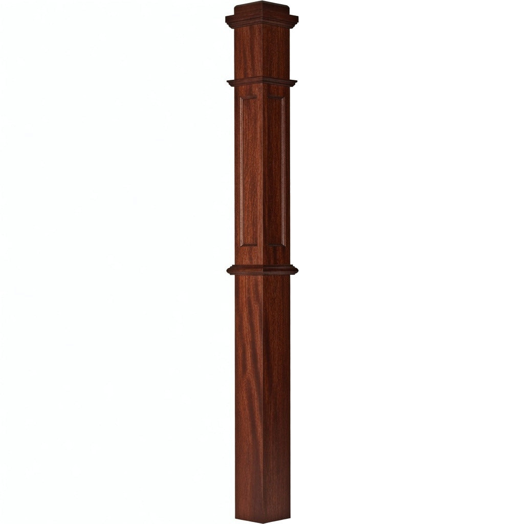 AFP-4375 Actual Flat Panel Box Newel Post