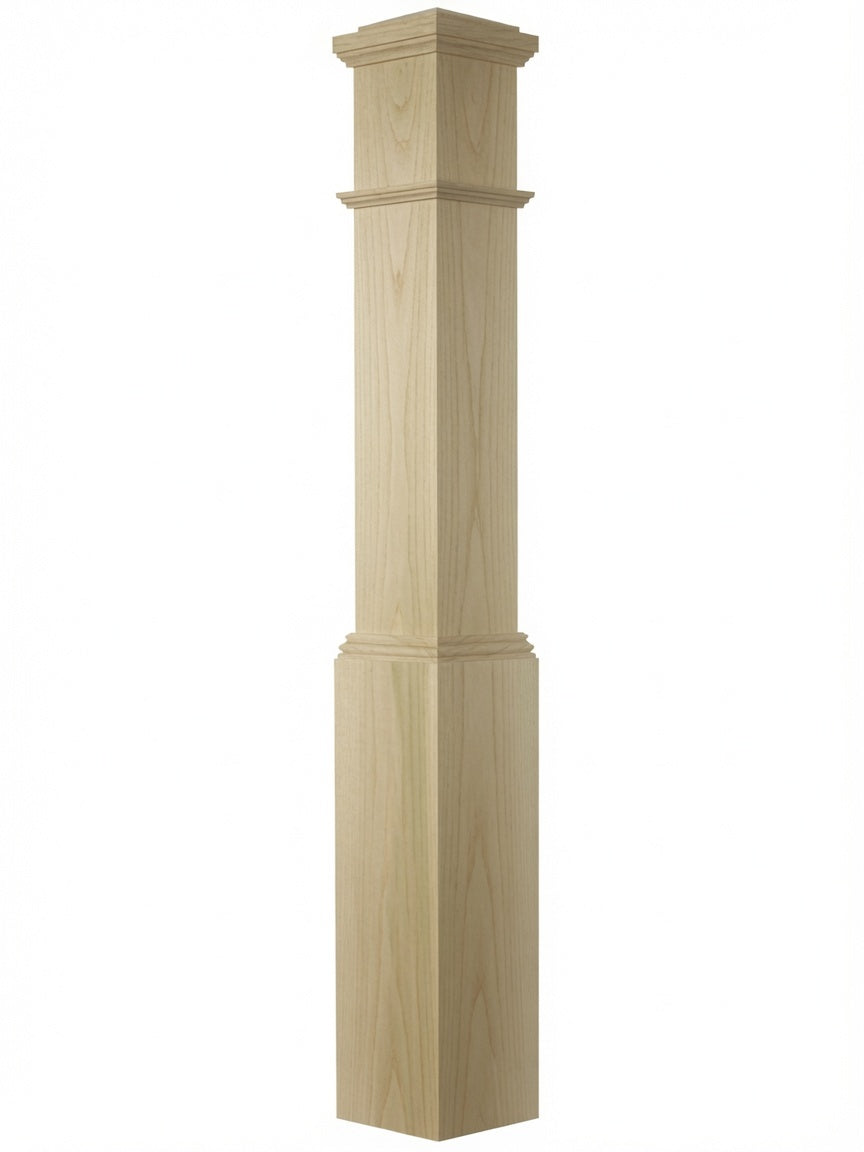 4092 Plain Box Newel Post