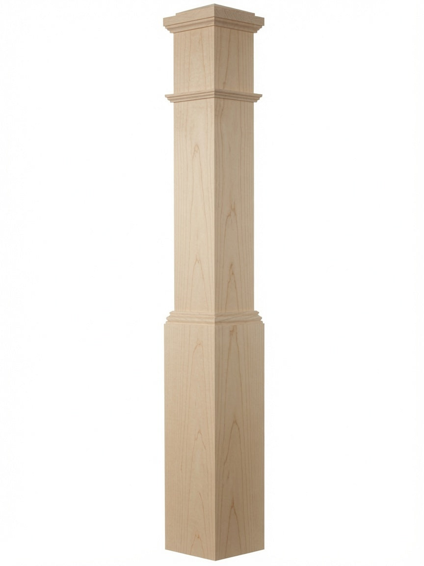 4092 Plain Box Newel Post