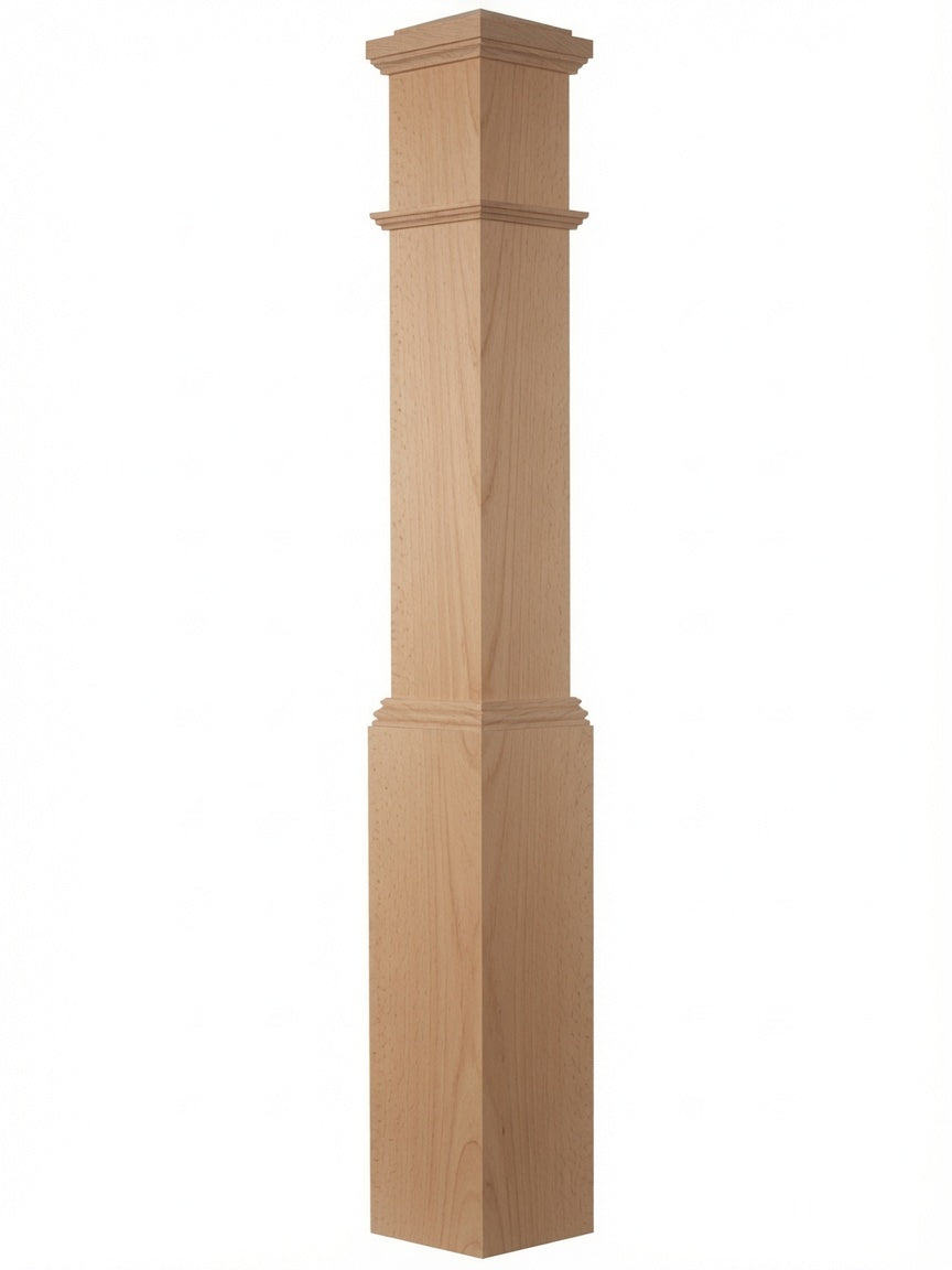 4092 Plain Box Newel Post
