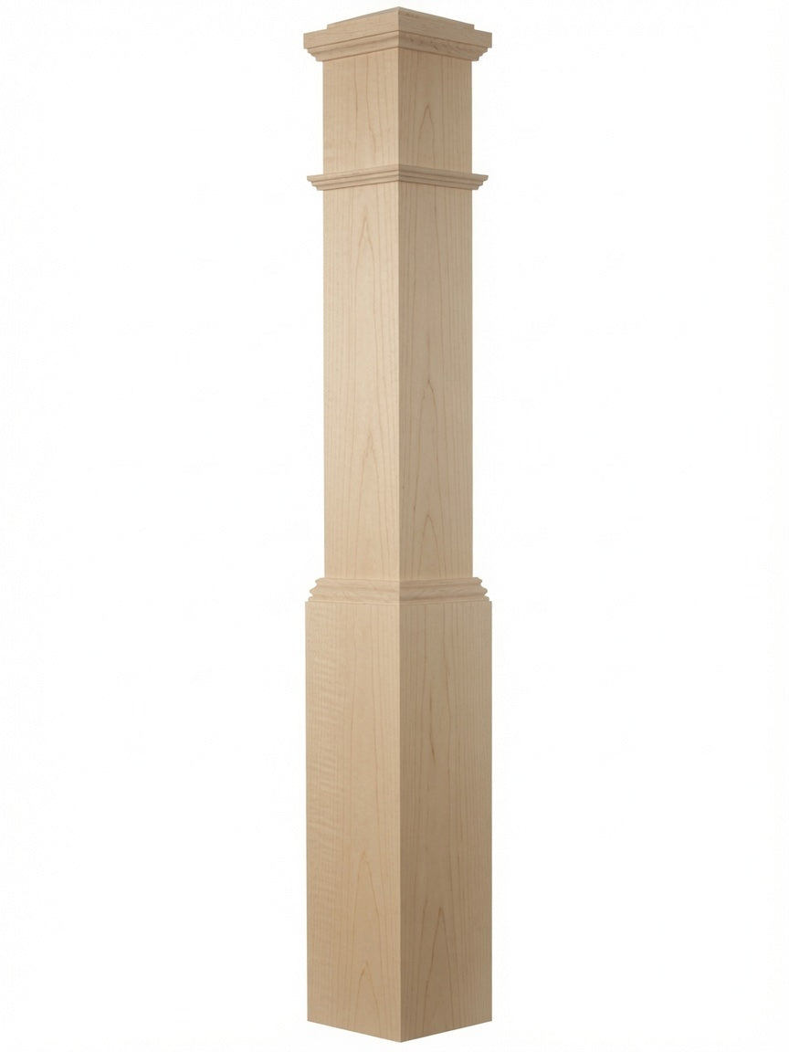 4092 Plain Box Newel Post