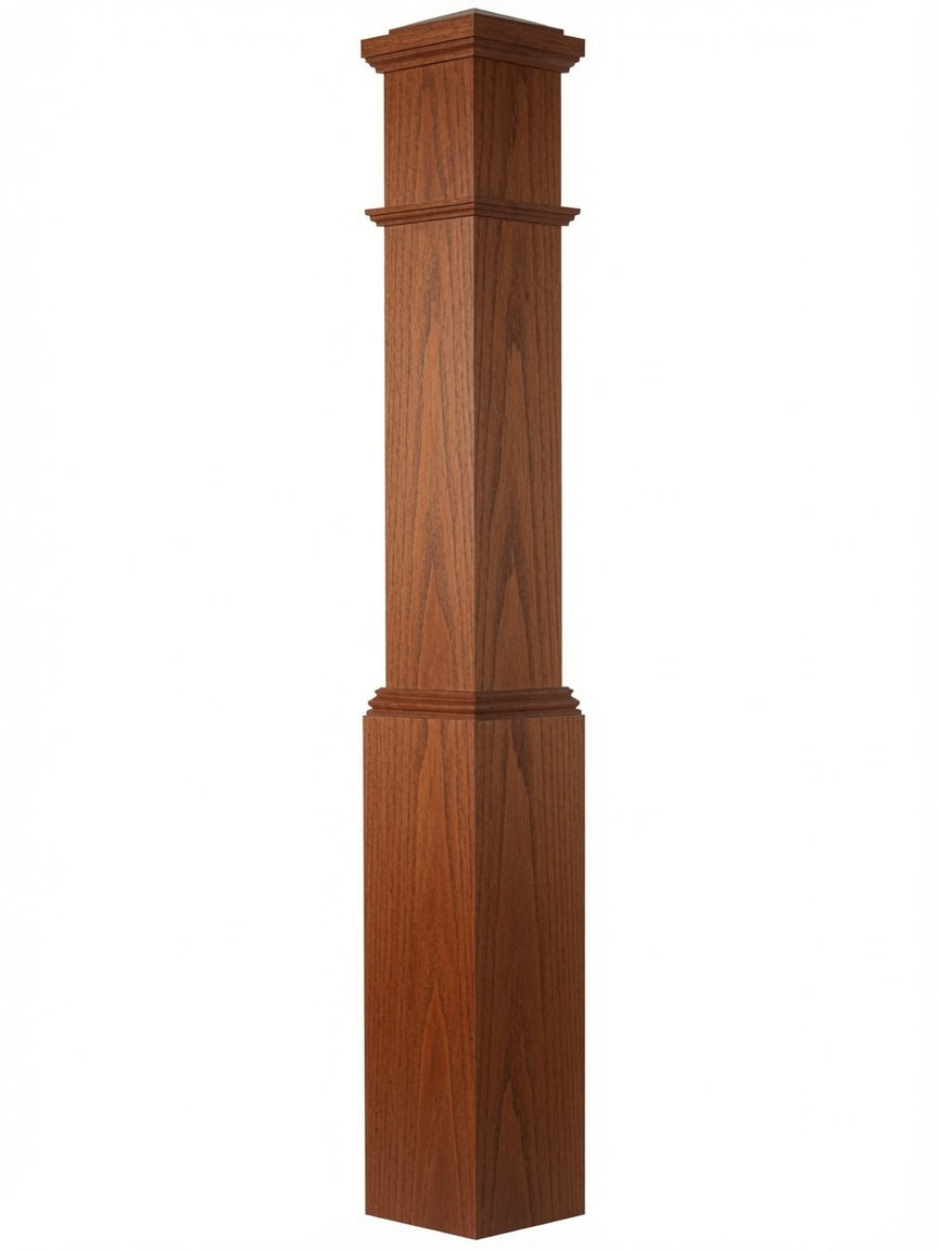 4092 Plain Box Newel Post