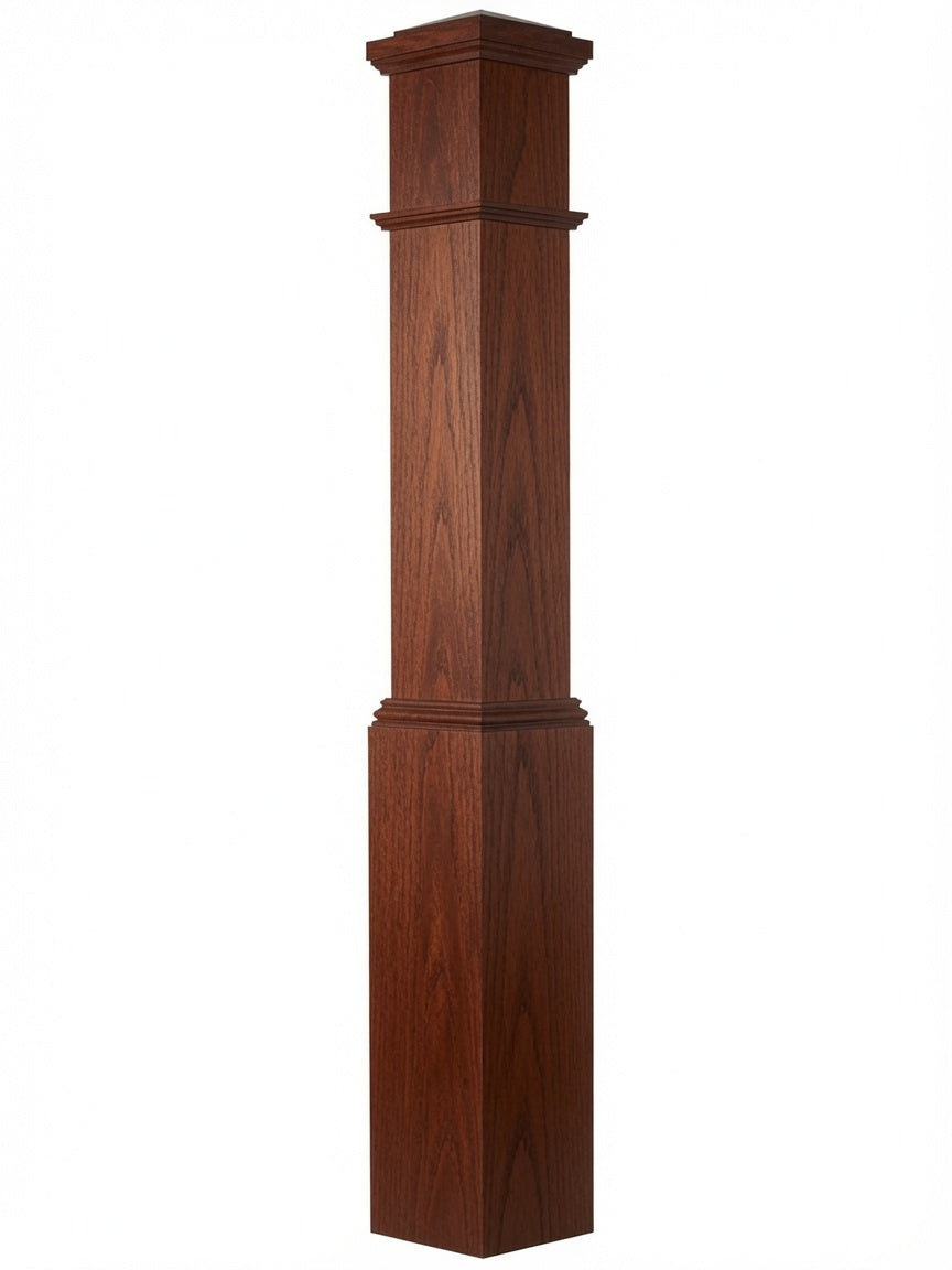 4092 Plain Box Newel Post
