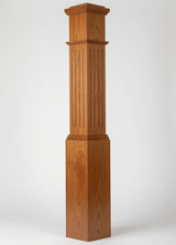F-4092 Fluted Box Newel Post