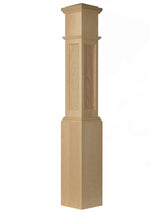 AFP-4092 Actual Flat Panel Box Newel Post