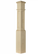 AFP-4092 Actual Flat Panel Box Newel Post