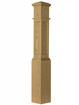 AFP-4092 Actual Flat Panel Box Newel Post