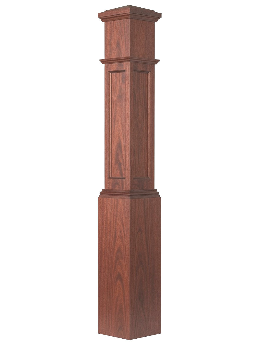 AFP-4092 Actual Flat Panel Box Newel Post