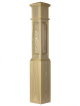 ARP-4092 Actual Raised Panel Box Newel Post