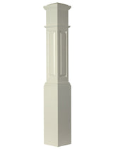 ARP-4092 Actual Raised Panel Box Newel Post