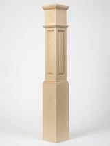 ARP-4092 Actual Raised Panel Box Newel Post