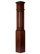 ARP-4092 Actual Raised Panel Box Newel Post
