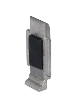 E11404800 Stainless Steel Glass Clamp 1 3/4" x 2 31/64" for 1 7/8" Tube
