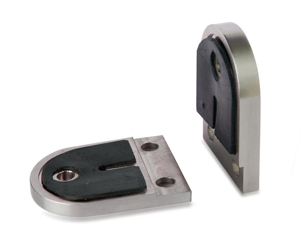 E11204200 Stainless Steel Glass Clamp 1-3/4 X 2-31/64 X 1-3/32 for 1-2/3 Tube