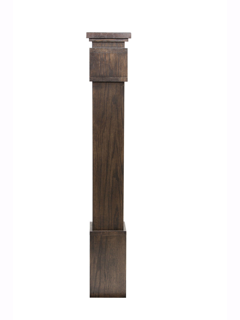 5400 Large Modern Newel Post, Stained