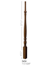 5434 34-inch Plain Country Classic Baluster