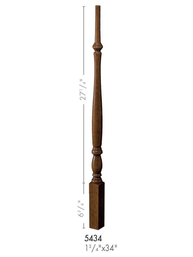 5434 34-inch Plain Country Classic Baluster
