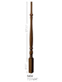 5434 34-inch Plain Country Classic Baluster