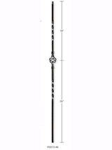 FIH5515-LG-44 MEGA Hollow Single Basket Baluster