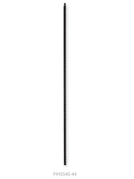 FI5540-44 Ribbed Plain Bar Iron Baluster
