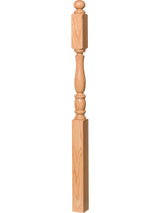 5545 Ball Top 2nd Floor Landing Utah Classic Newel Post