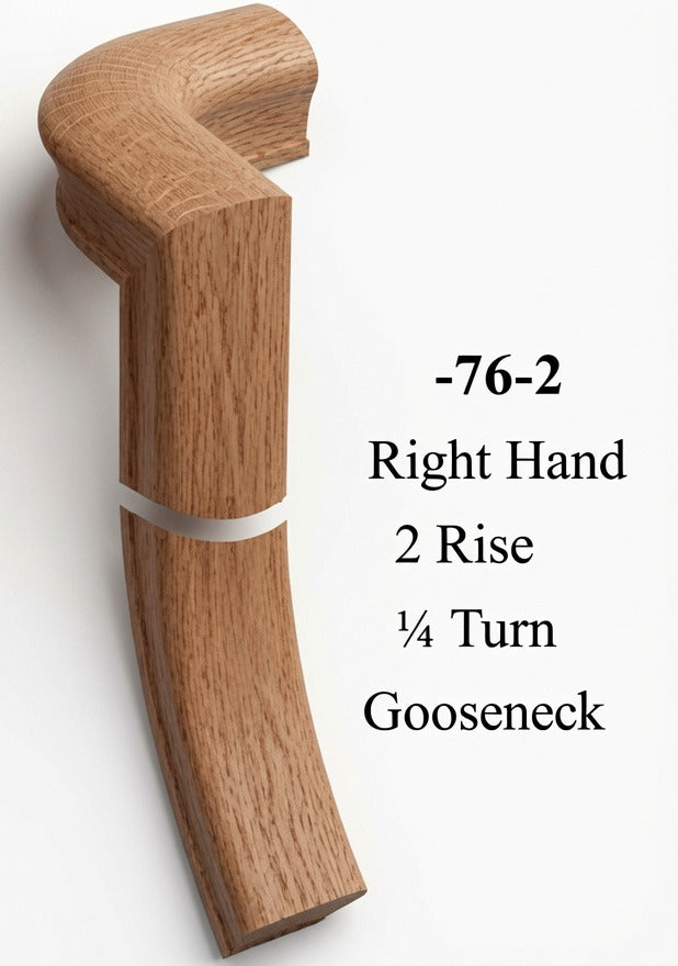 7071 or 7076 2-Rise Gooseneck with Level Quarter-turns