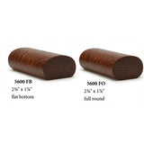 5600B Bending Brazilian Cherry Oval Handrail