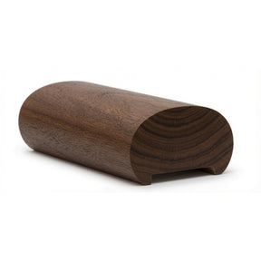 5600P Plowed 2-3/8" x 1-7/8"Oval Handrail, Walnut