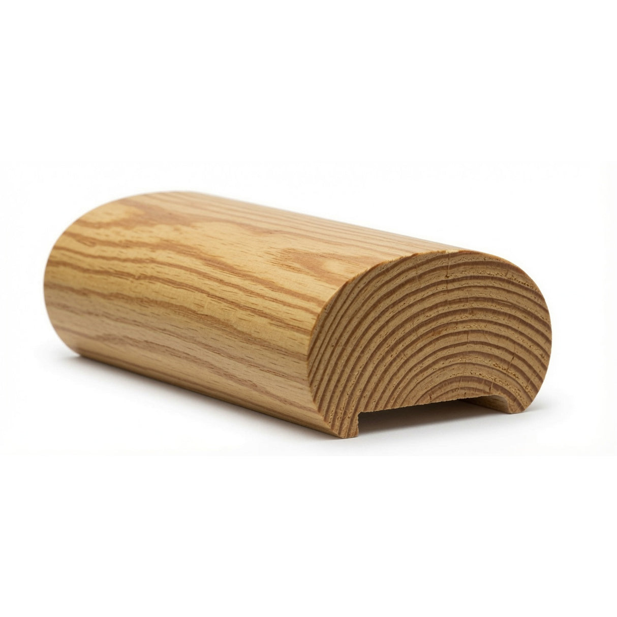 5600P Plowed 2-3/8" x 1-7/8"Oval Handrail, Yellow Pine
