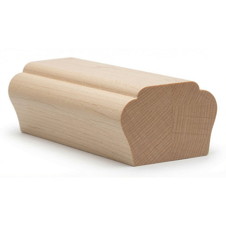 5700 2-1/2" x 1-3/4" Contemporary Handrail, Hard Maple