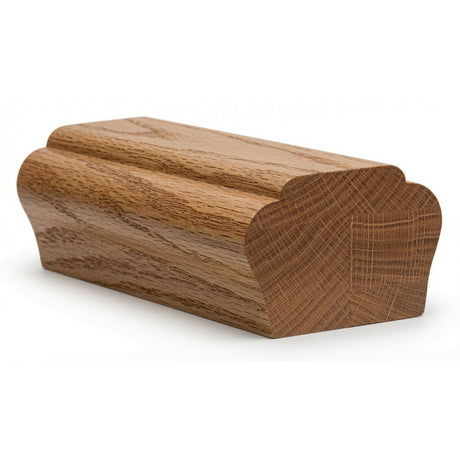 5700 2-1/2" x 1-3/4" Contemporary Handrail, Hickory