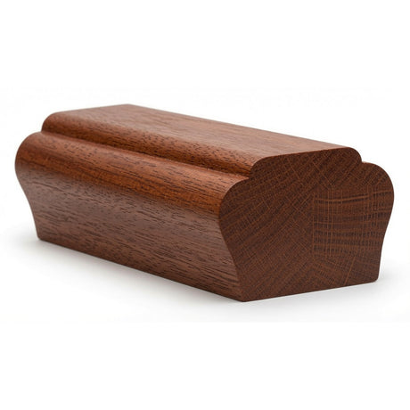 5700 2-1/2" x 1-3/4" Contemporary Handrail, Mahogany
