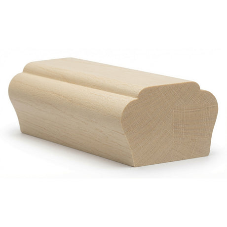 5700 2-1/2" x 1-3/4" Contemporary Handrail, Poplar