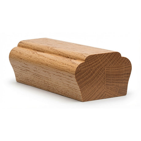 5700 2-1/2" x 1-3/4" Contemporary Handrail, Red Oak