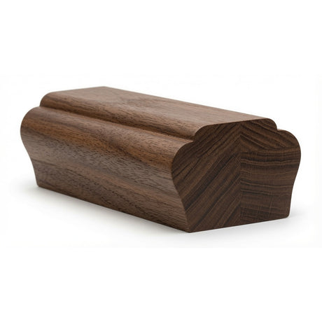 5700 2-1/2" x 1-3/4" Contemporary Handrail, Walnut