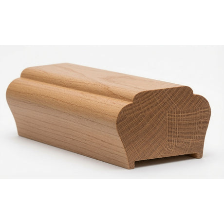 5700P Plowed 2-1/2" x 1-3/4" Contemporary Handrail, Alder