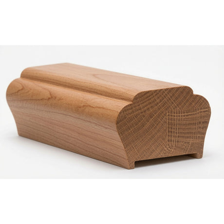 5700P Plowed 2-1/2" x 1-3/4" Contemporary Handrail, American Cherry