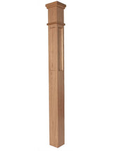 MFP-4375 Actual Flat Panel Box Newel Post