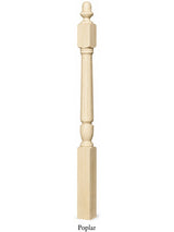 F-3042 Fluted Acorn Top Starting Newel Post