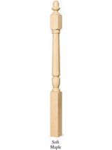 F-3042 Fluted Acorn Top Starting Newel Post